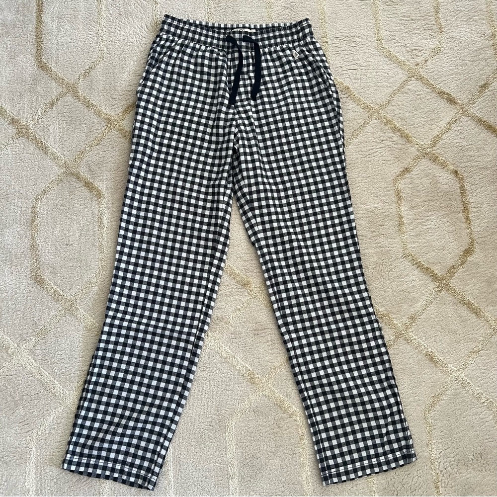 Ugg Steiner Black and White Checkered Flannel Pajama Pants